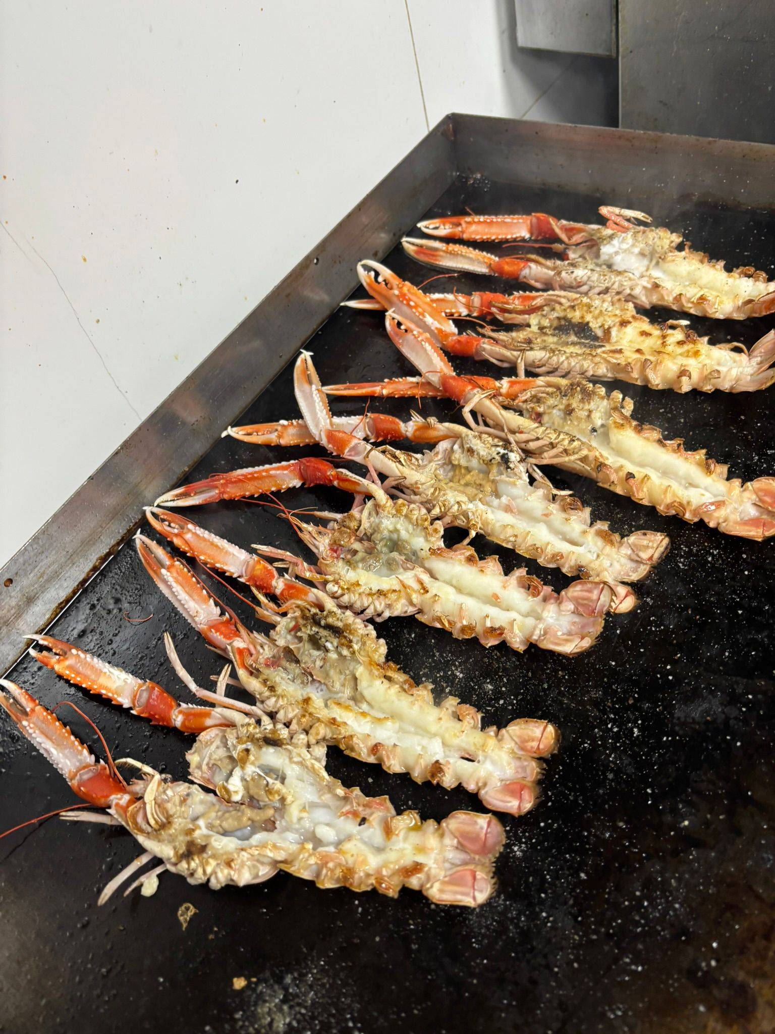 Cigalas a la plancha